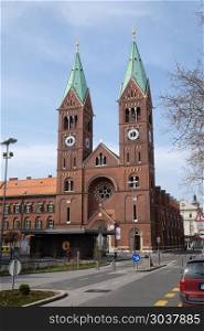 Franciscan church St Mary Mother of Mercy in Maribor, Slovenia