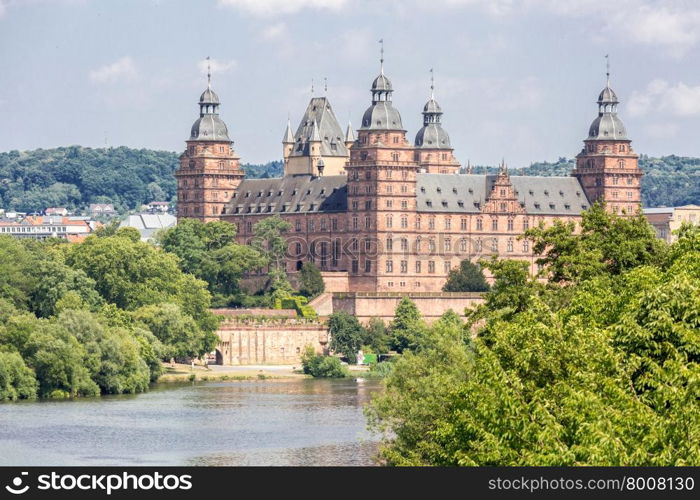 Frankfurt Johannisburg palace, Aschaffenburg Germany