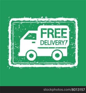Free delivery Box icon Illustration symbol design