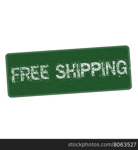 free shipping white wording on Background green wood Board