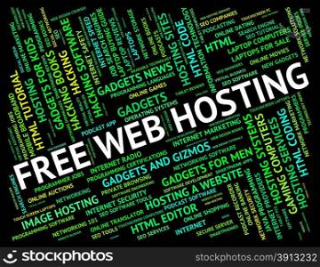 Free Web Hosting Meaning With Our Compliments And Congrats