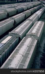 Freight cars in Baltimore, Maryland