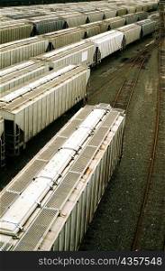 Freight cars in Baltimore, MD