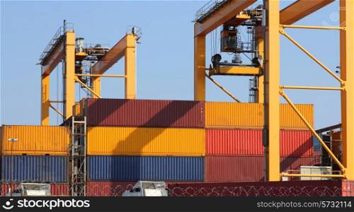 freight container operation in port series&#xA;