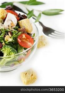 Fresh And Healthy Salad Ingredients