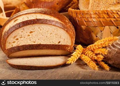 Fresh Assortment of baked bread