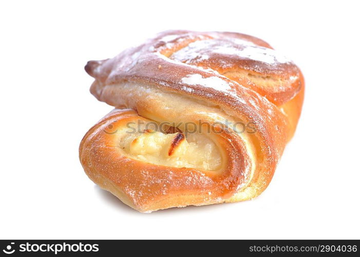 fresh baked bread close up