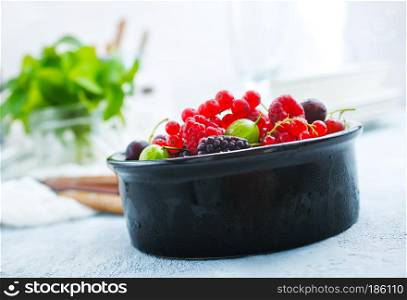 fresh berries, berries in bowl, good food