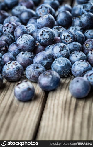 Fresh Berries - Blueberries background closeup