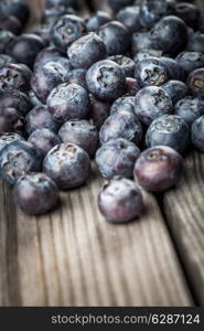 Fresh Berries - Blueberries background closeup