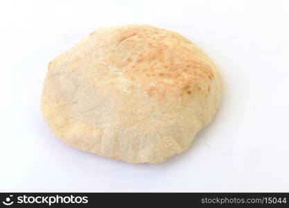 fresh bread food healthy product isolated on white