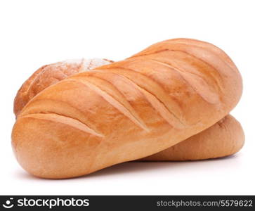 fresh bread isolated on white background cutout