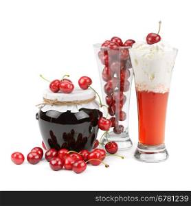 fresh cherries and cherry desserts