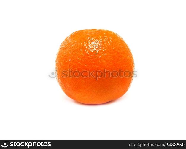 Fresh Clementine isolated on a white background