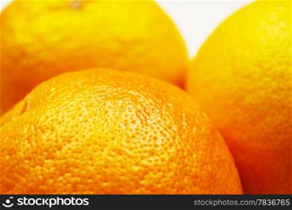 Fresh composition of yellow and red grapefruits.