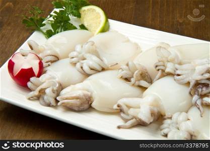 fresh cuttlefish