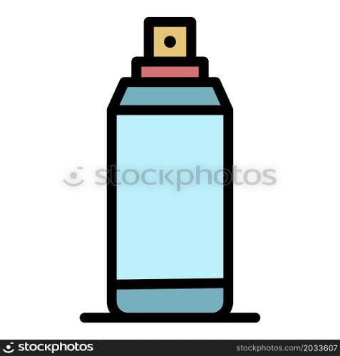 Fresh deodorant icon. Outline fresh deodorant vector icon color flat isolated. Fresh deodorant icon color outline vector
