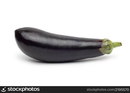 Fresh eggplant isolated on white background. Fresh eggplant isolated on white