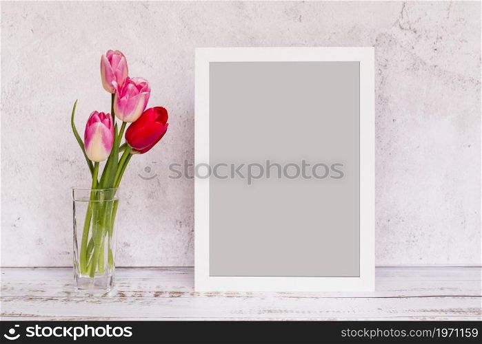 fresh flowers vase frame. High resolution photo. fresh flowers vase frame. High quality photo