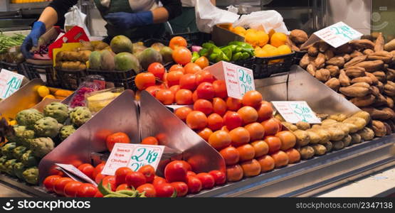 Fresh Fruits at Central Food Market