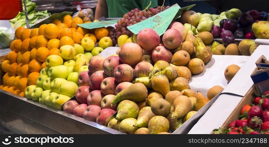 Fresh Fruits at Central Food Market