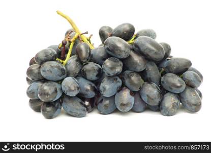Fresh grape isolated on white