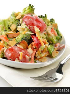Fresh Healthy Salad ,Close Up