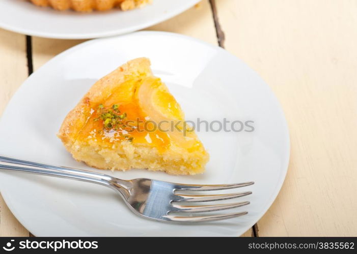 fresh home baked pears pie dessert cake tart