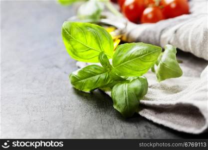Fresh ingredients on old background. Vegetarian food, health or cooking concept.