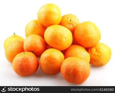 fresh mandarin.