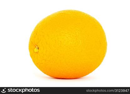 fresh orange isolated on white