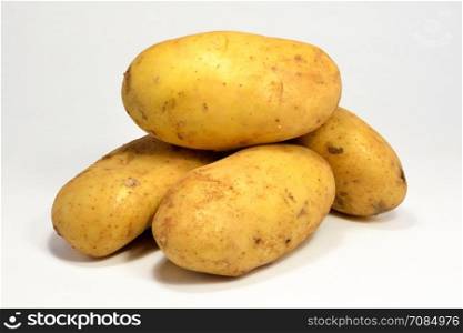 Fresh potatoes, healthy vegetarian source of carbohydrate