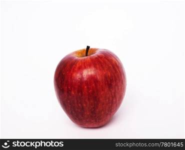 fresh red apple isolated on a white background. red apple isolated on a white background