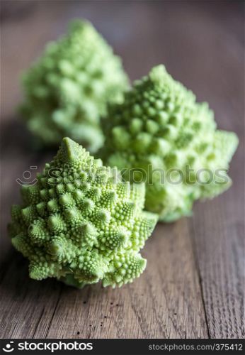 Fresh romanesco broccoli