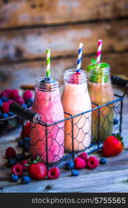 Fresh smoothies