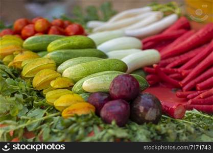 Fresh Vegetables for sale at Mathura, India
