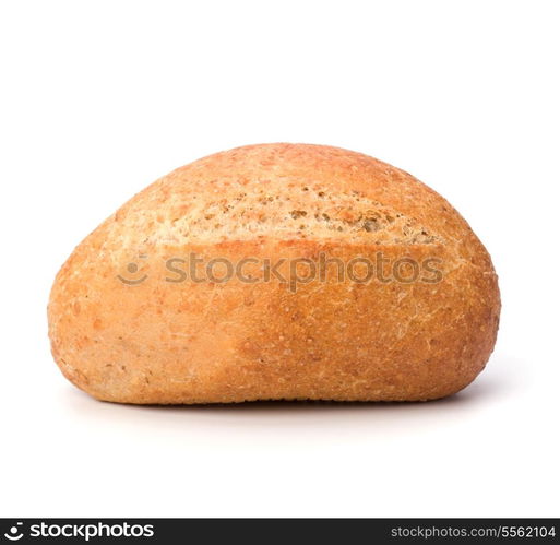 fresh warm rolls isolated on white background