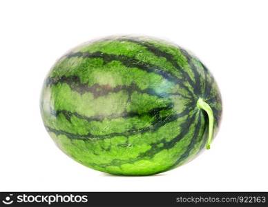 Fresh watermelon red on a white background.