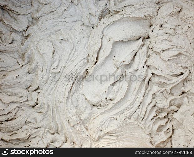 fresh white cement mortar closeup pattern texture