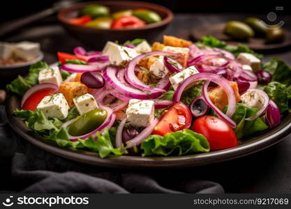 freshness greek salad generative ai.