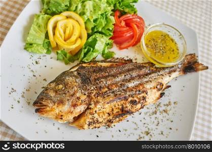 fried baked fish
