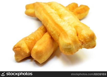 Fried bread stick or popularly known as You Tiao a popular Chinese cuisine