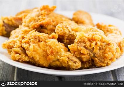 fried chicken on a plate