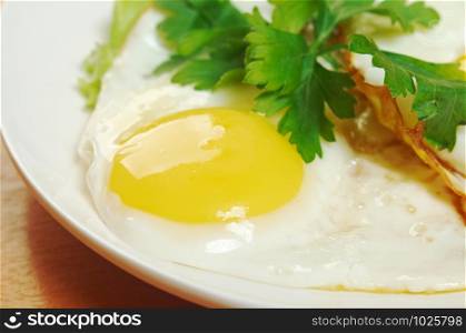 Fried Eggs on a plate