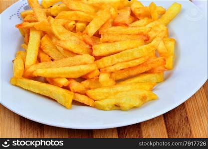 fried potatoes in dish