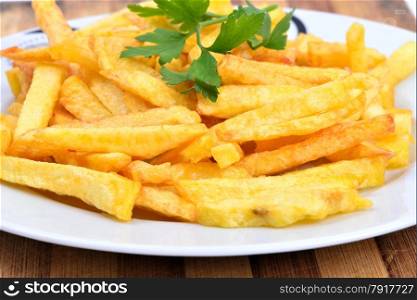 fried potatoes in dish