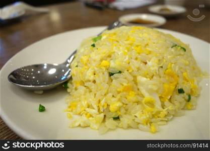 Fried Rice with eggs in Ding Tai Fung restaurant