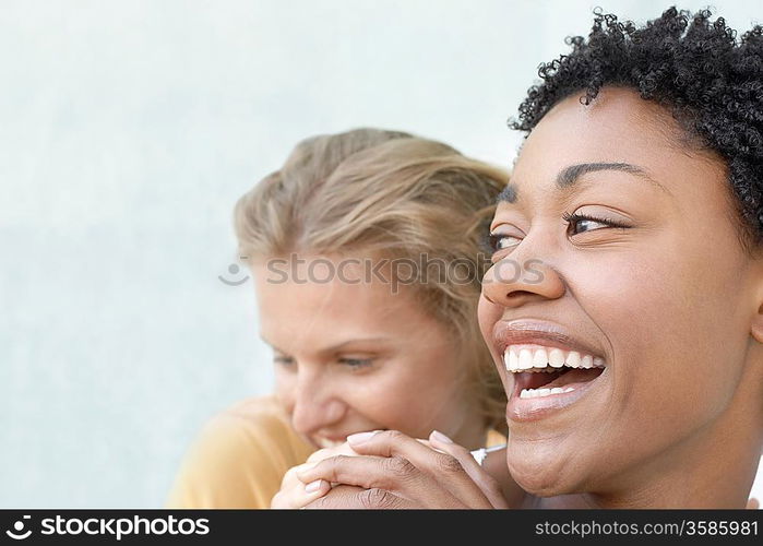 Friends Laughing Together