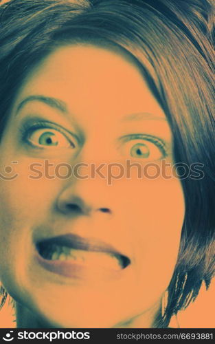 Frightened Woman