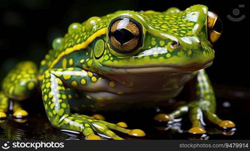Frog created using AI Generative
